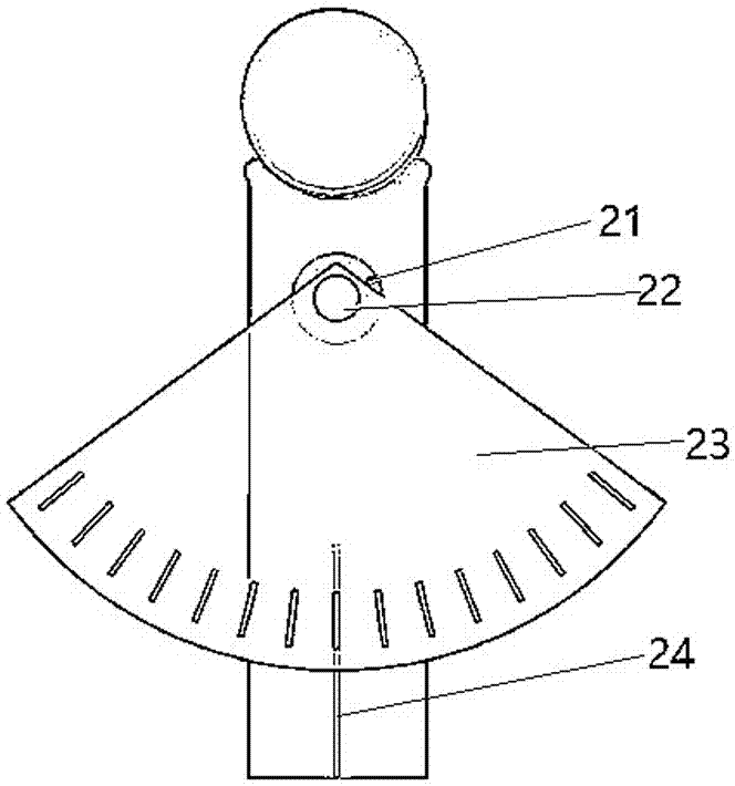 Test sample clamping device for wettability experiment