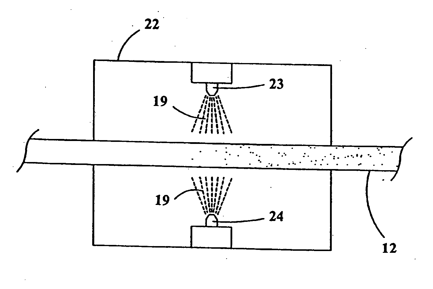 Electrical cable having a surface with reduced coefficient of friction