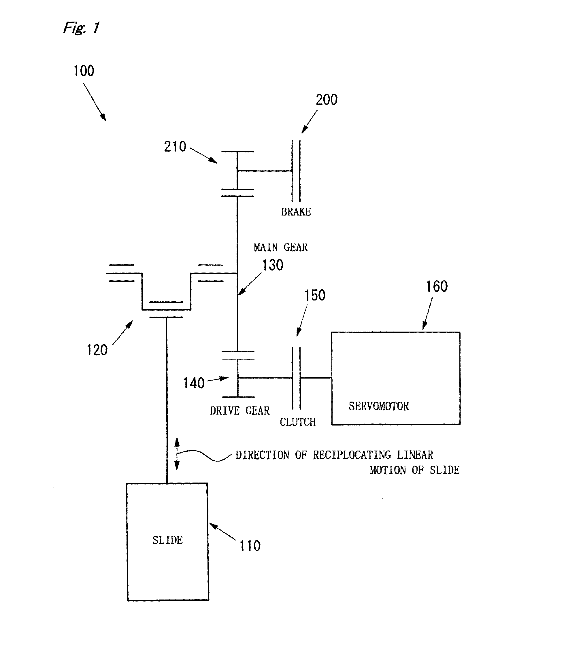 Electric servo press machine