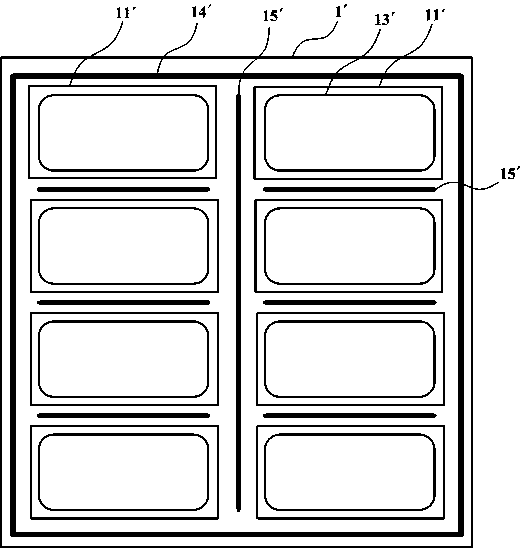 Liquid crystal display mother board and manufacturing method thereof