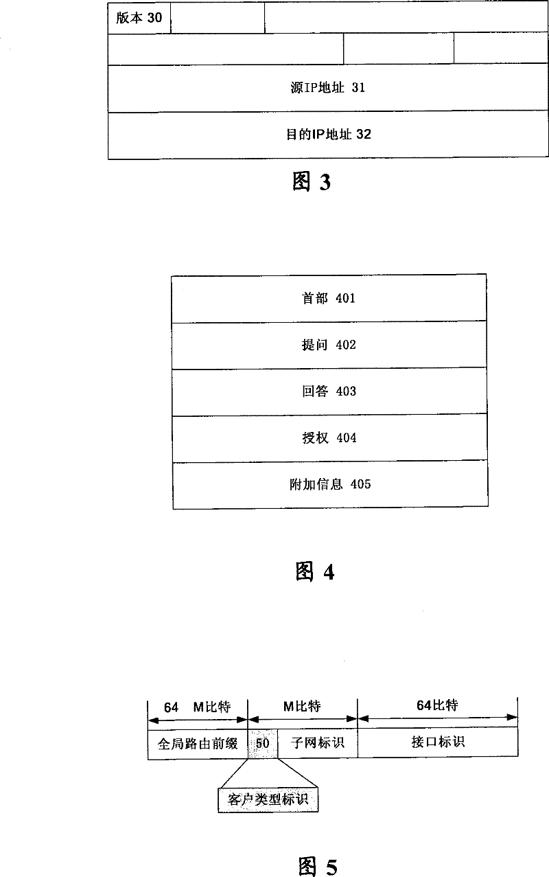 Domain name differentiate parsing method and domain name server