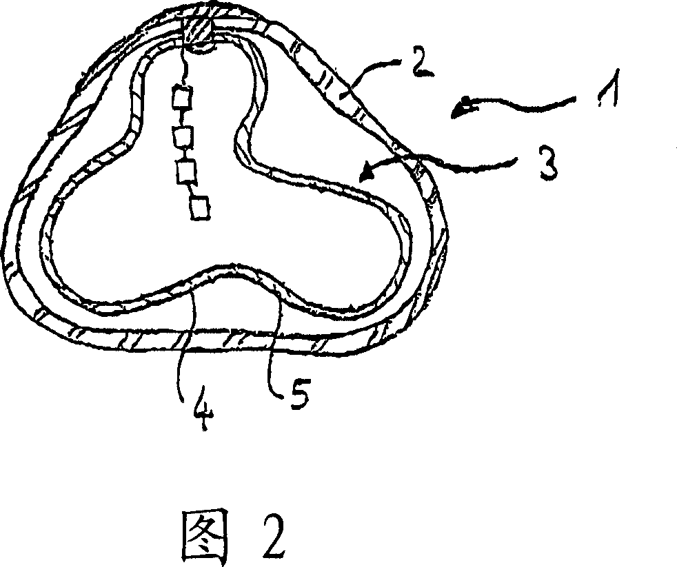 Intragastric balloon with improved forming means and increased mechanical strength