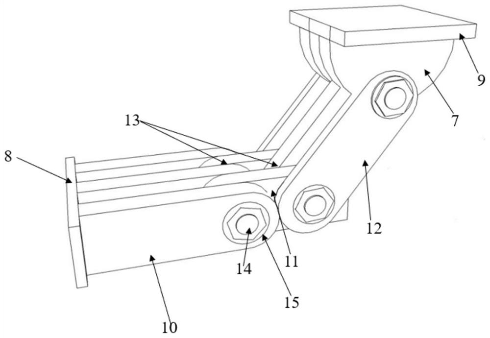 Rotational friction energy dissipation-SMA coupling pseudo-classic building self-resetting steel joint and method