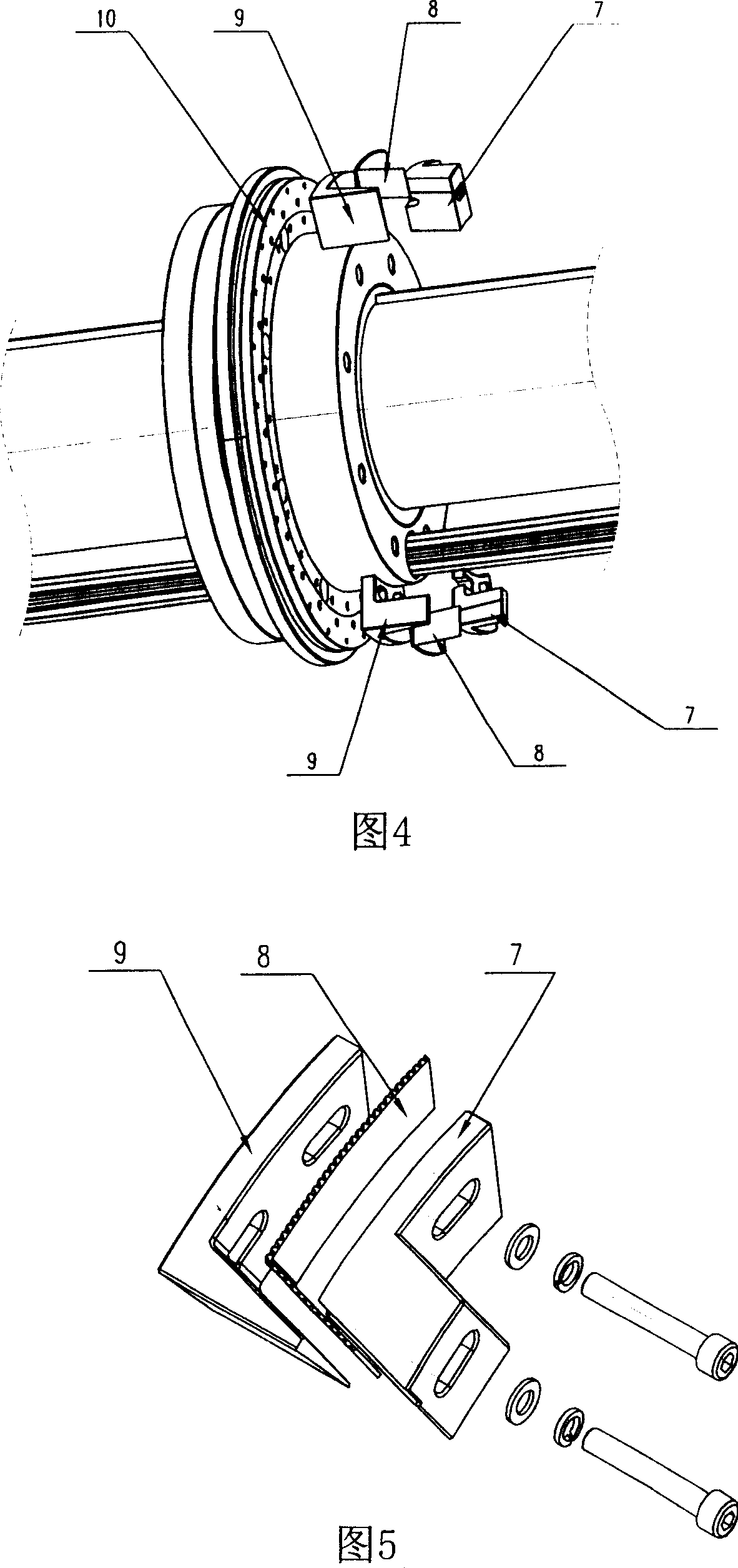 Automatic or electric adjusting thin blade type cutting groove mechanism of print fluting machine for paper carton