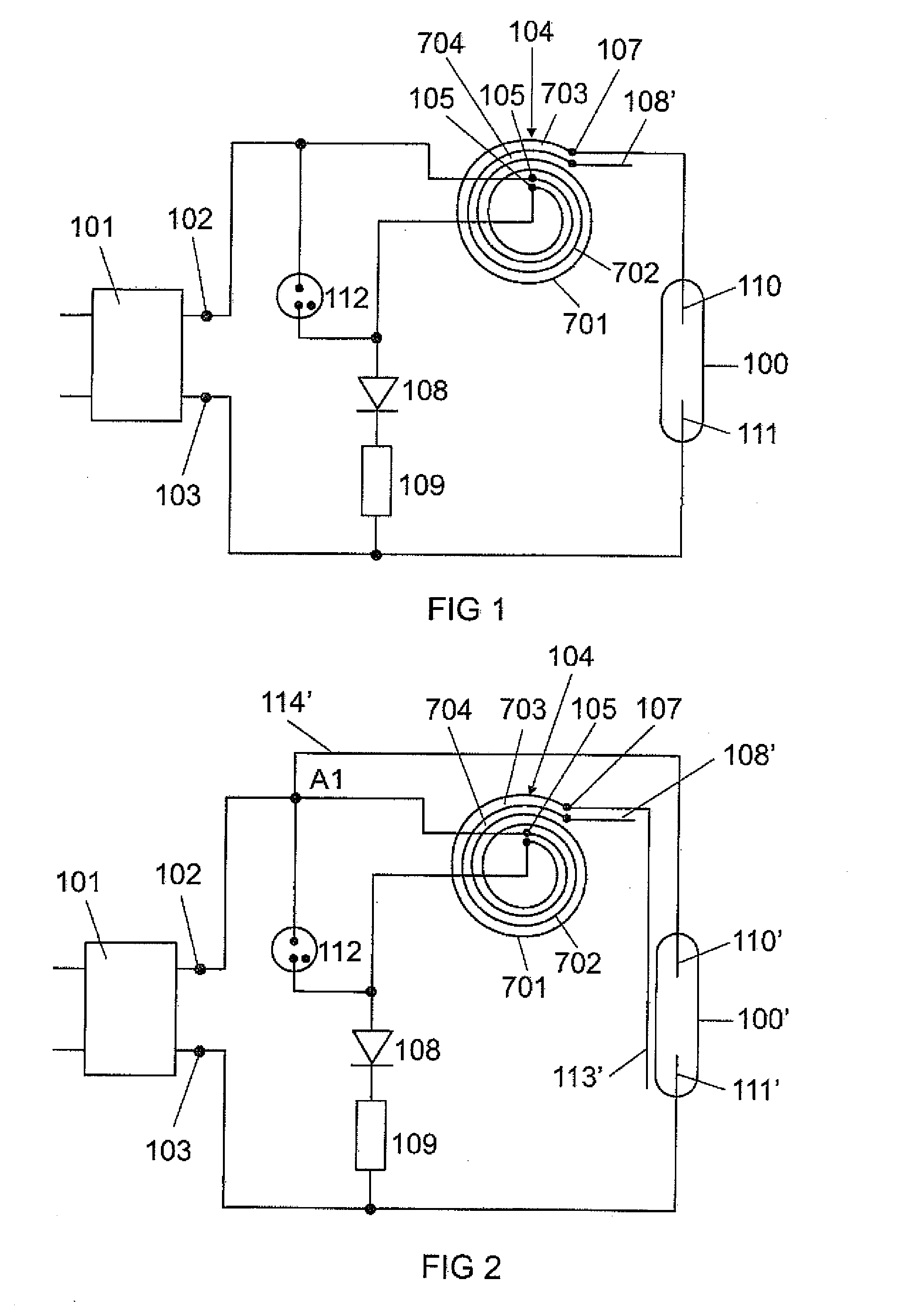 Starting Apparatus for a High-Pressure Discharge Lamp, and a High-Pressure Discharge Lamp with a Starting Apparatus