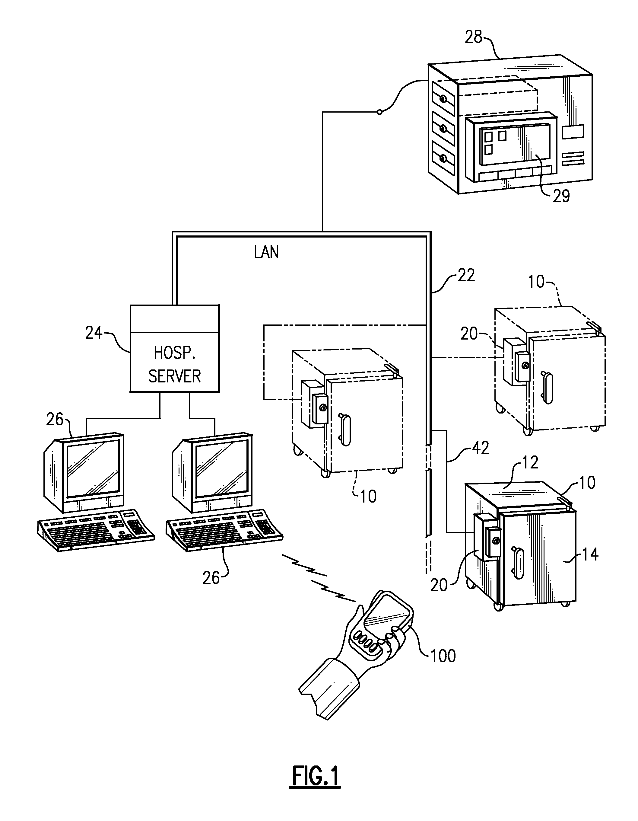 Remotely Actuated Refrigerator Lock with Thermal Spoilage Protection