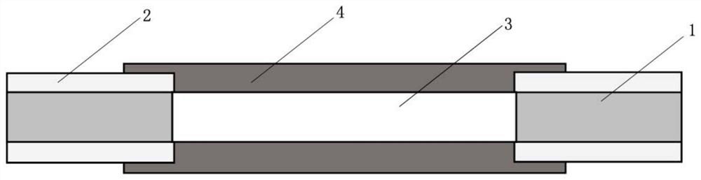 A kind of method for preparing optical fiber cladding optical filter based on electroless ni-p method