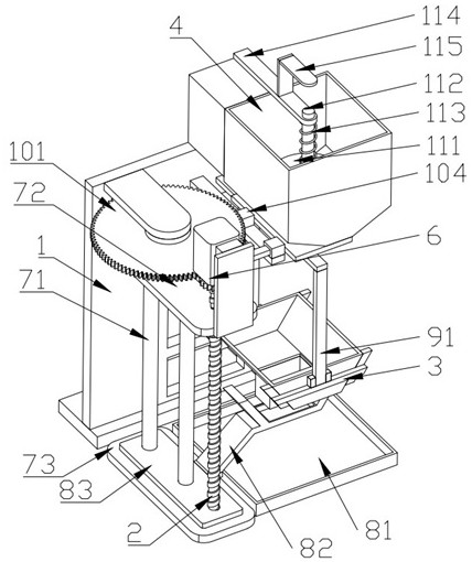 Automatic pigeon feeding device