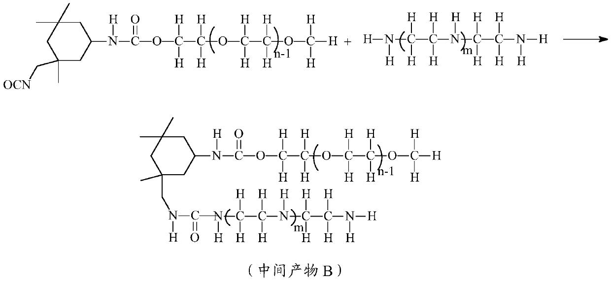 Modified waterborne epoxy resin curing agent and preparation method thereof