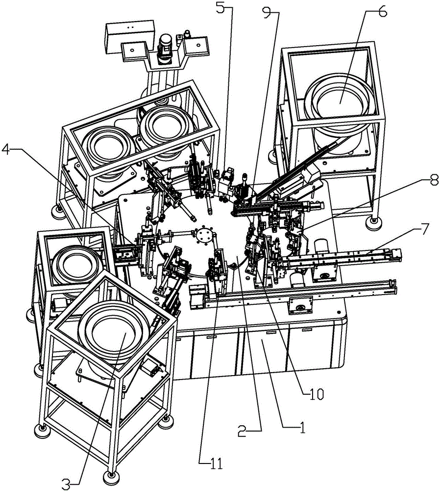 Automatic switch assembling machine