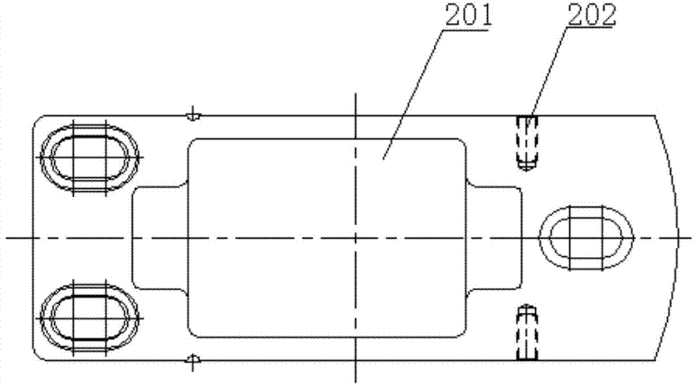 Base adjustable device of floor spring