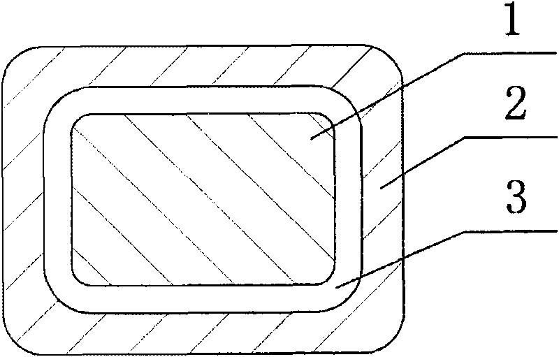 Compound copper conductor with decoration and antiseptic effect and manufacturing method thereof