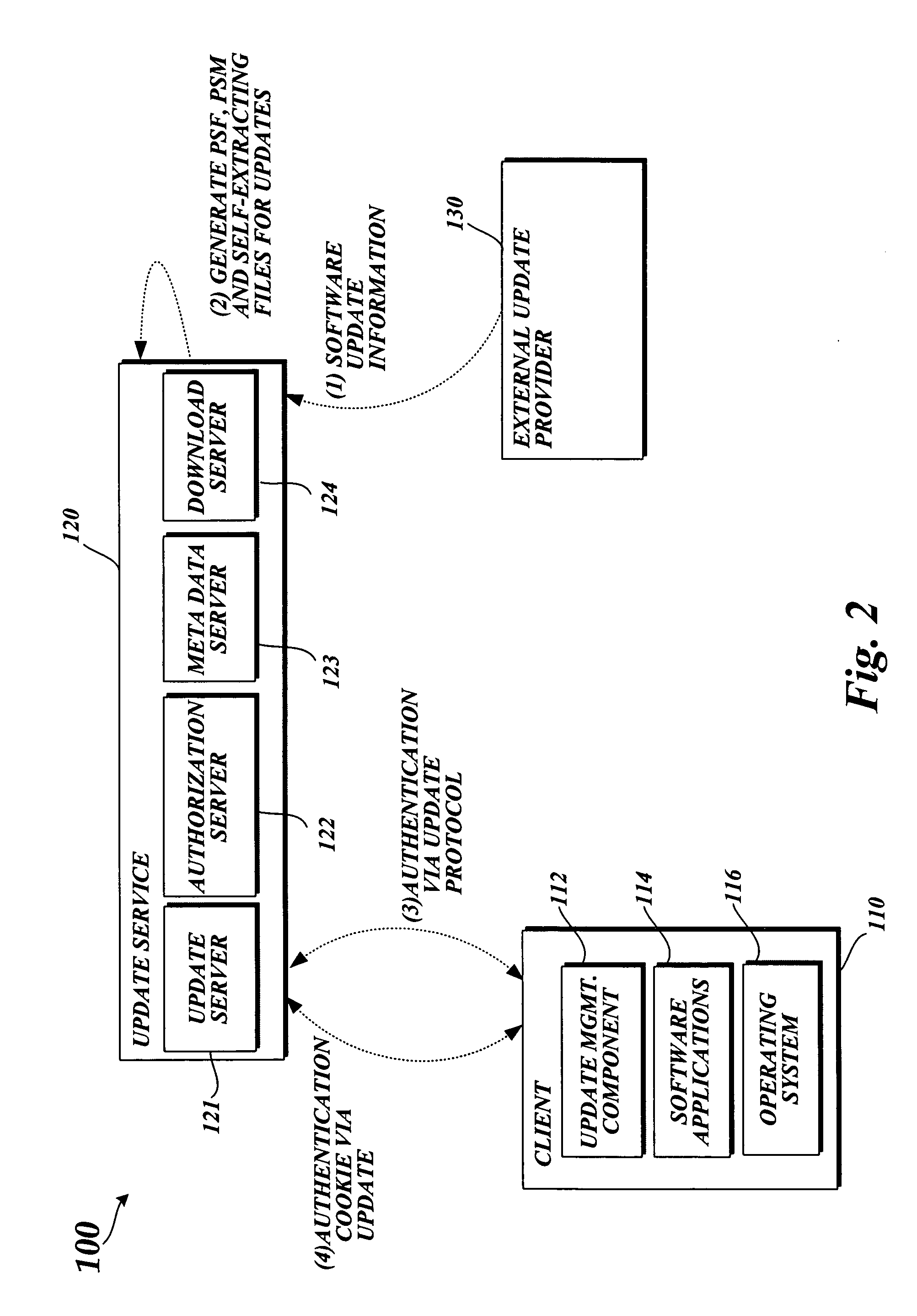 System and method for updating files utilizing delta compression patching