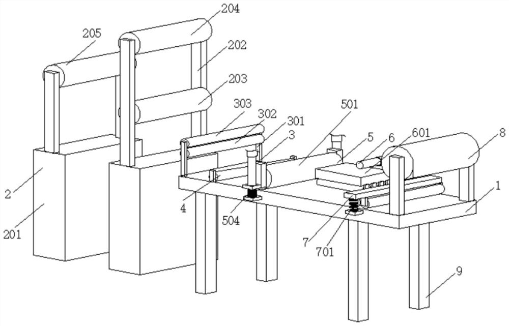 A special composite fabric and its production equipment