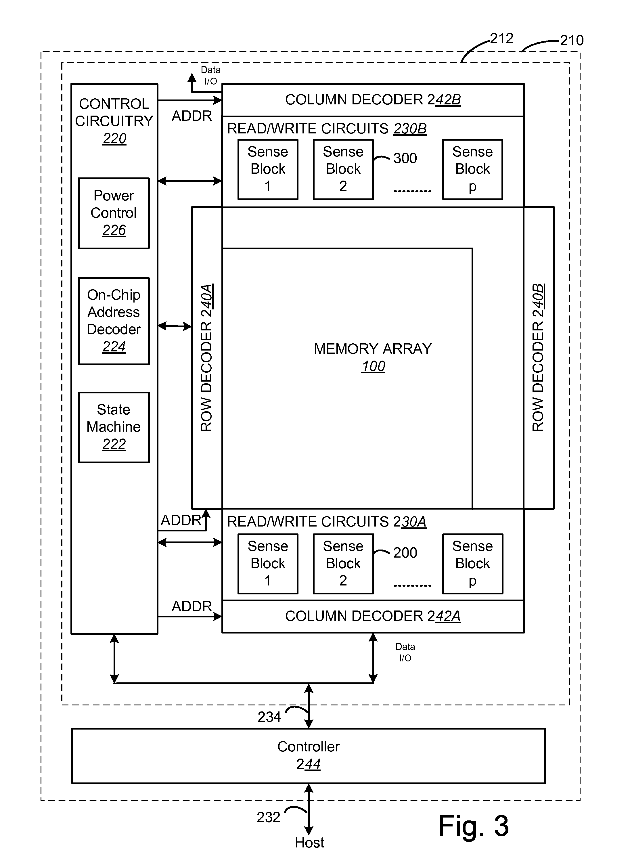 Apparatus with alternating read mode