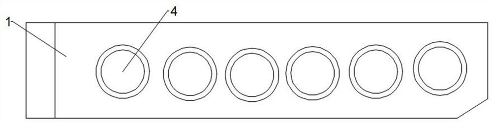 Aerobic bacterial vaginitis test paper and preparation method thereof