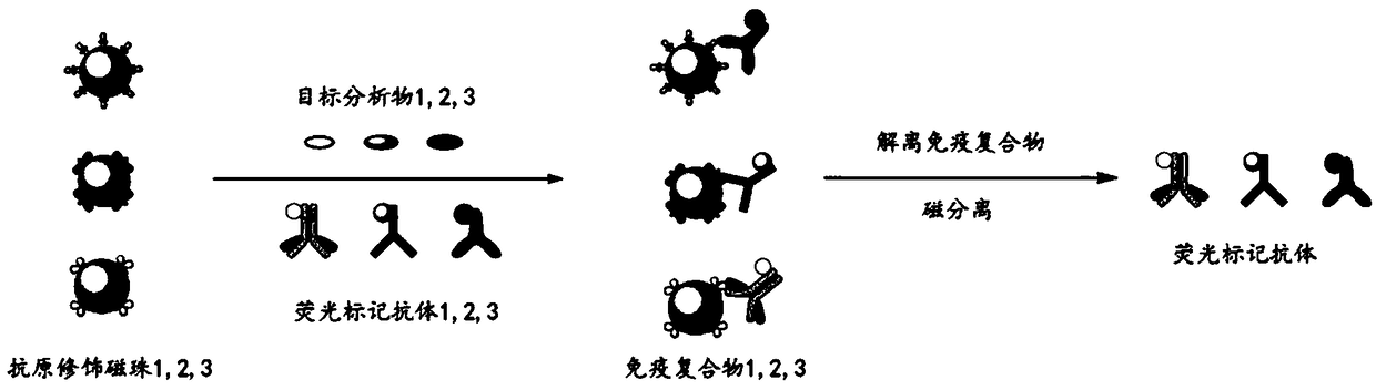 Method for ultra-sensitively detecting small molecular substances