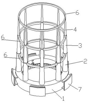 Municipal manhole cover loss early warning protection device