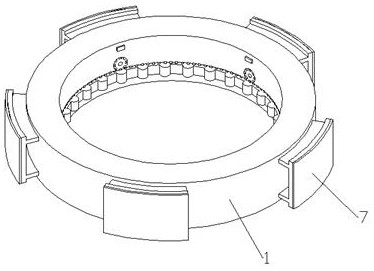 Municipal manhole cover loss early warning protection device