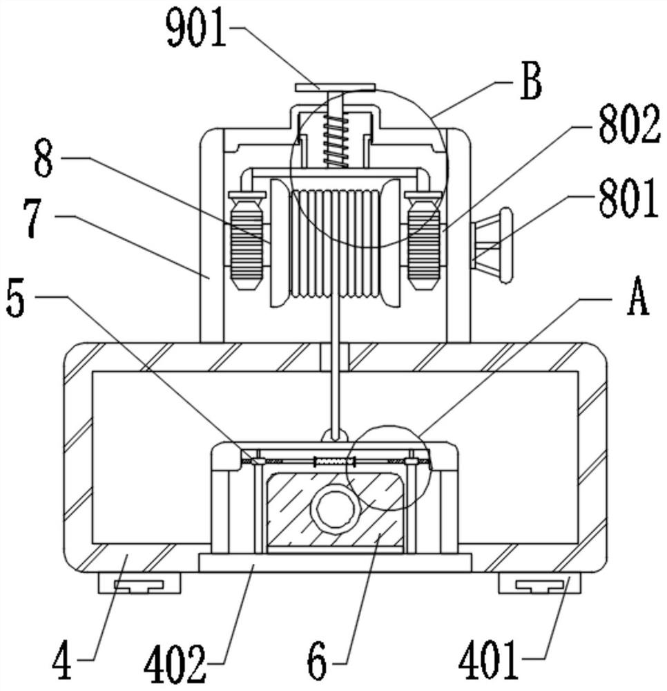 Construction engineering site supervision and settlement monitoring integrated device