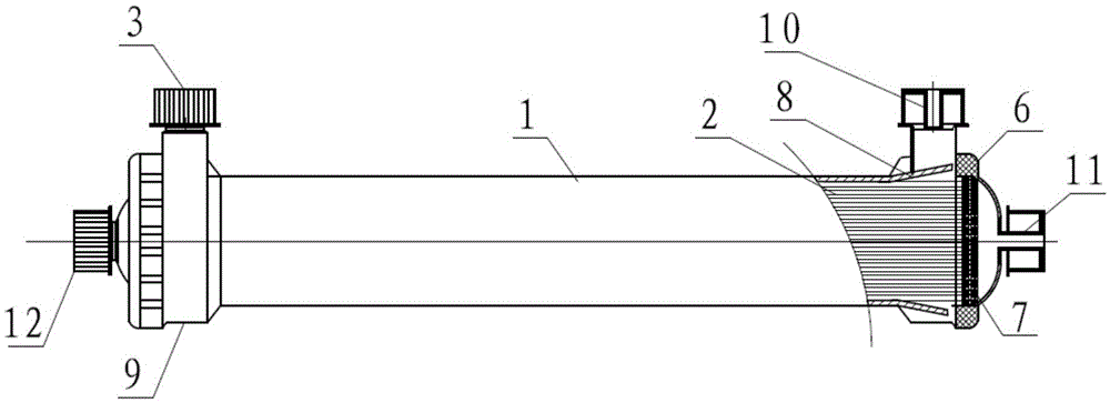 A kind of hemodialyzer and hemodialysis device