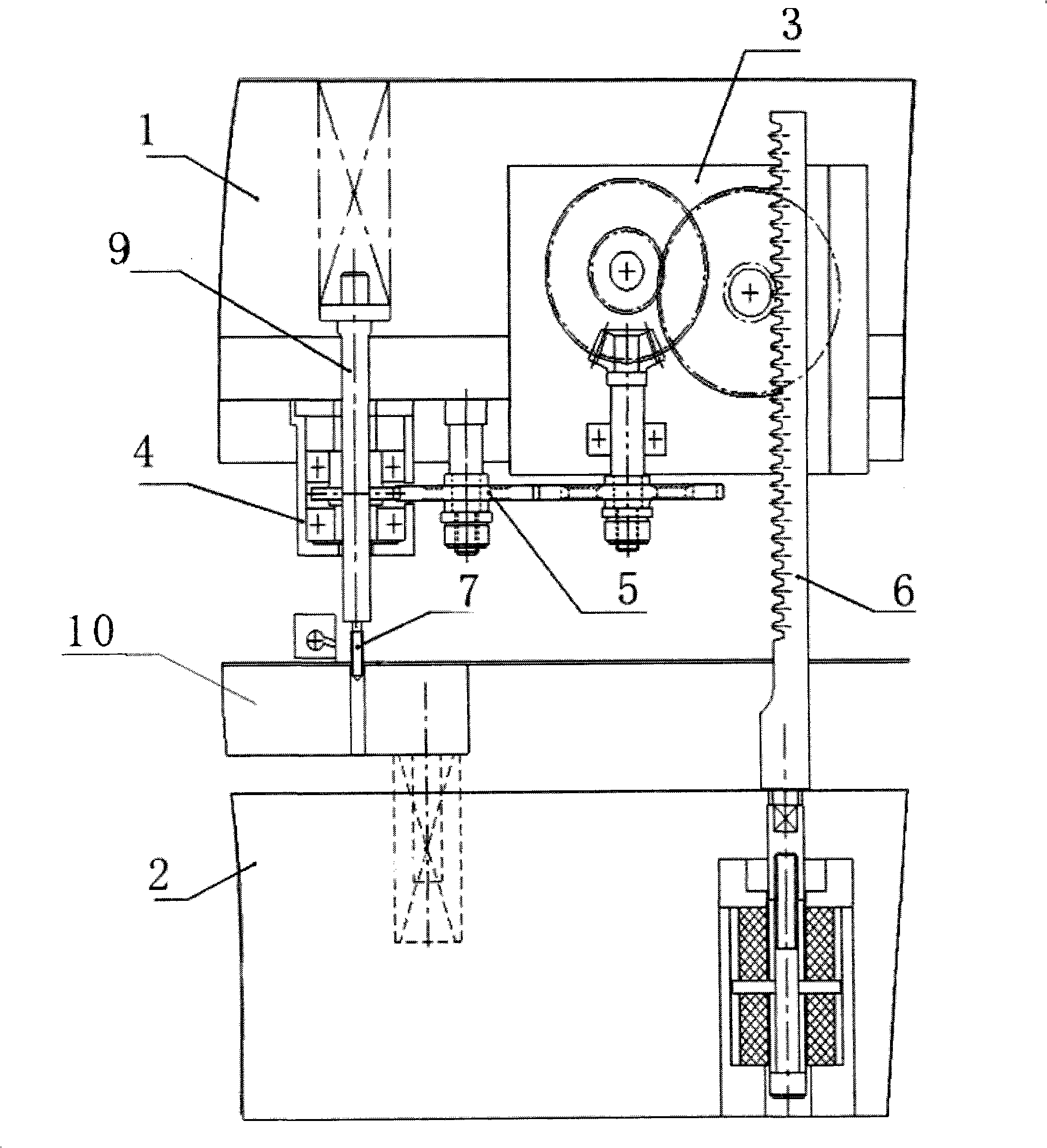 Upgrading mould apparatus with tapping