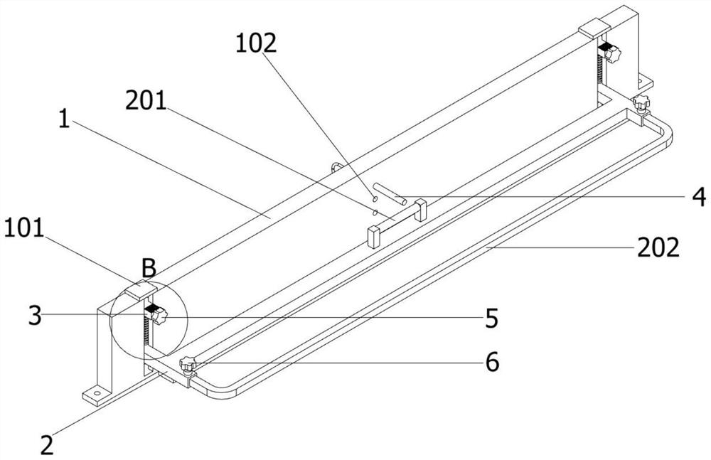 Tobacco rod clamping mechanism of semi-automatic cigarette making machine