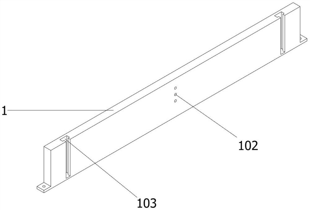 Tobacco rod clamping mechanism of semi-automatic cigarette making machine