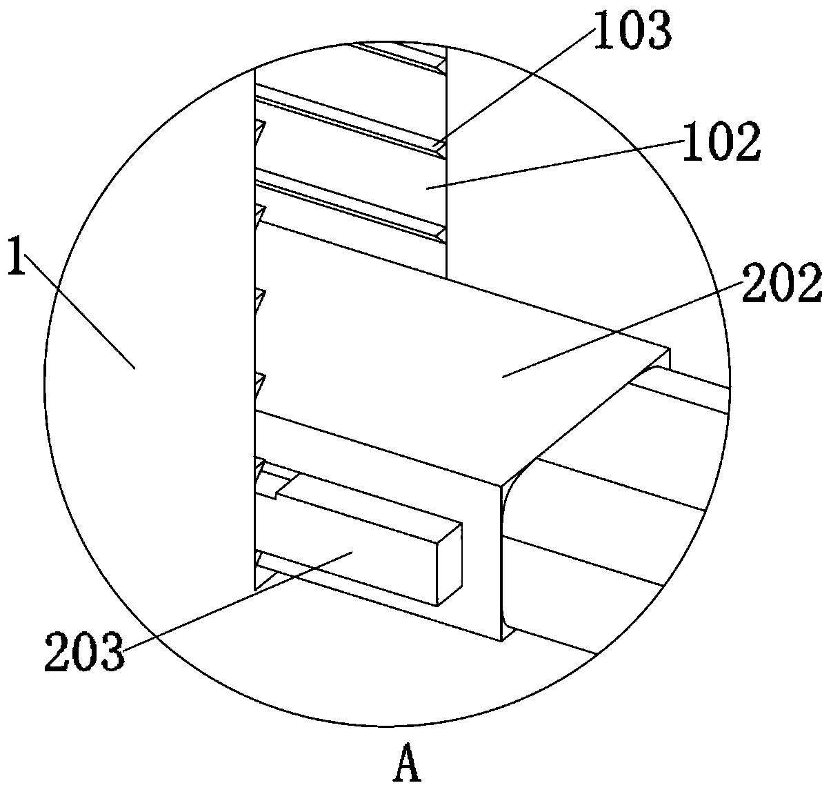 New energy automobile tire abrasion resistance detection device