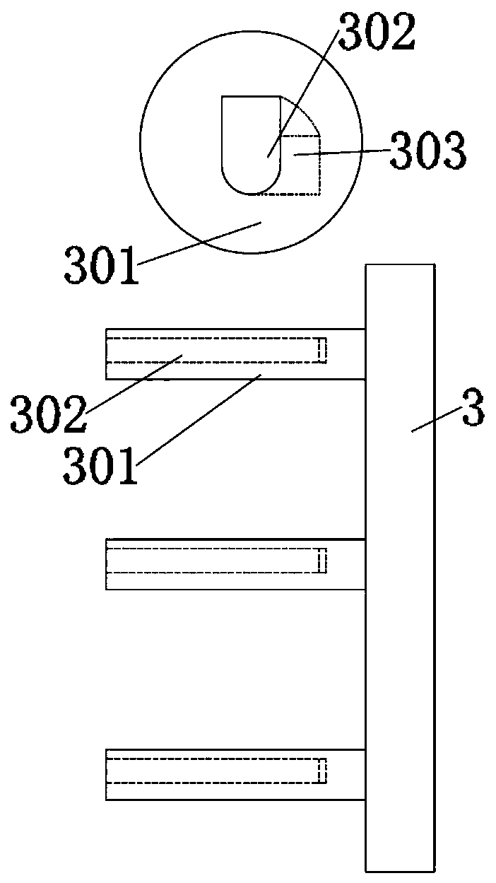 New energy automobile tire abrasion resistance detection device