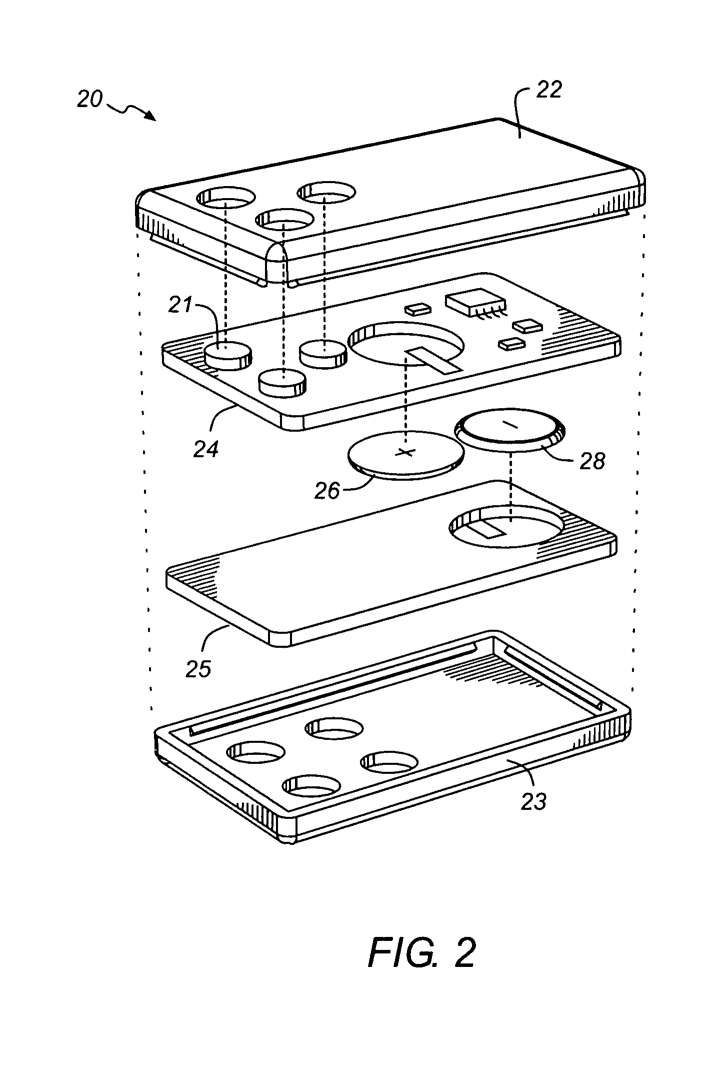 Dual key fob