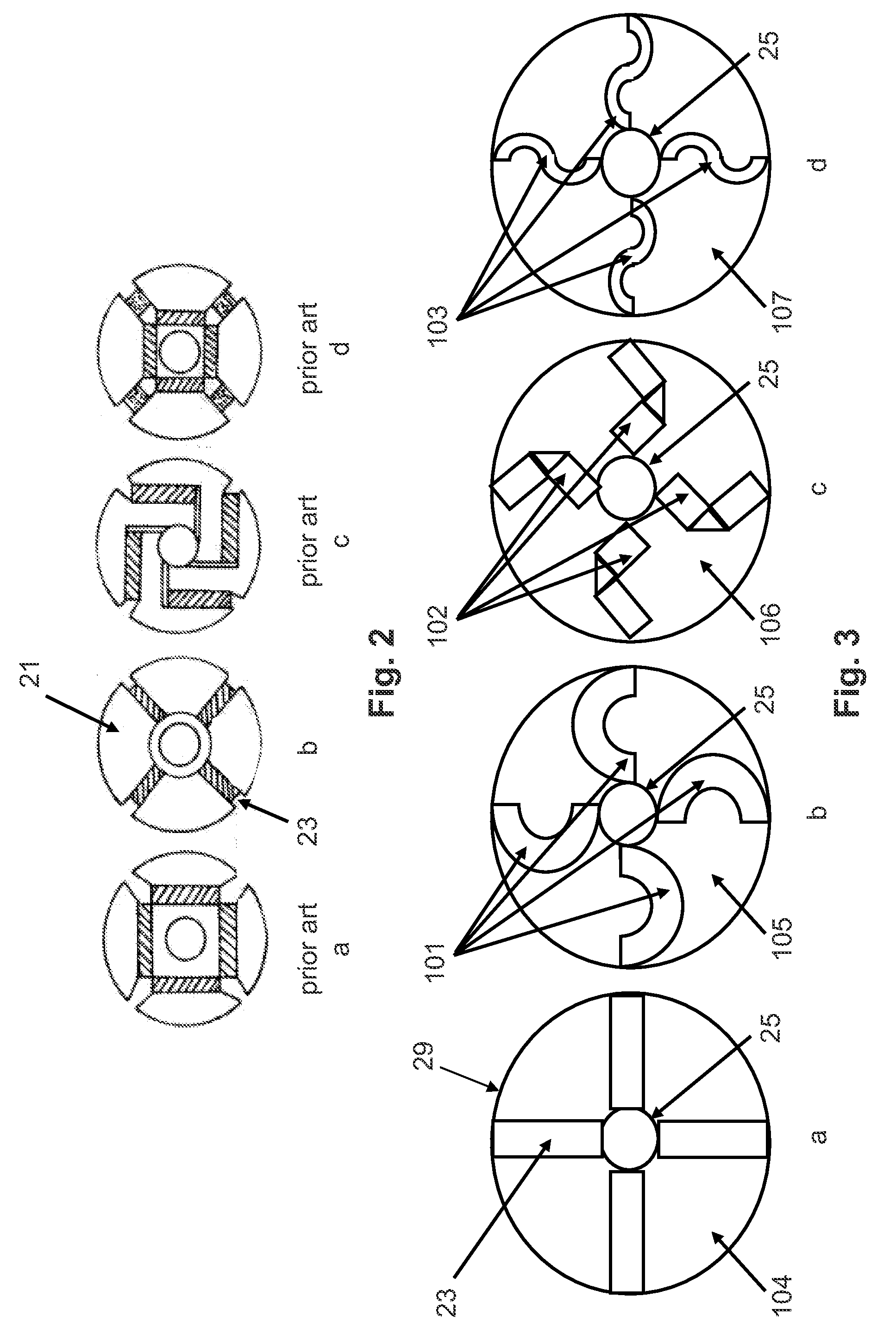 Brushless DC motor with permanent magnet rotor