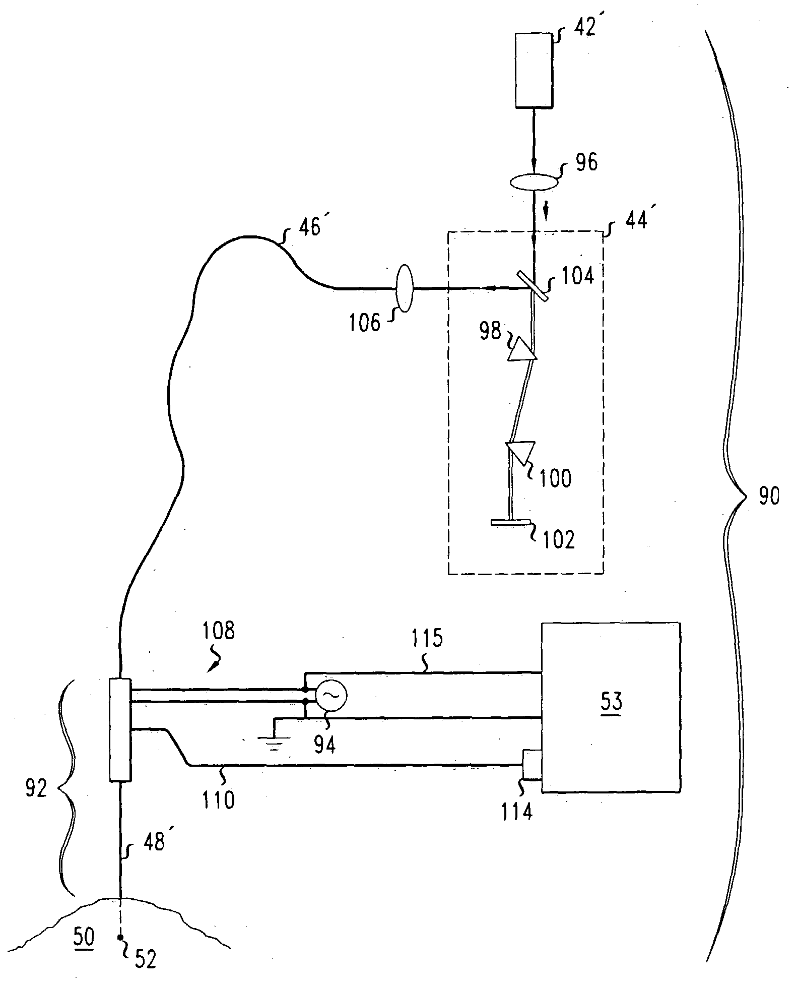 Multi-photon endoscopic imaging system