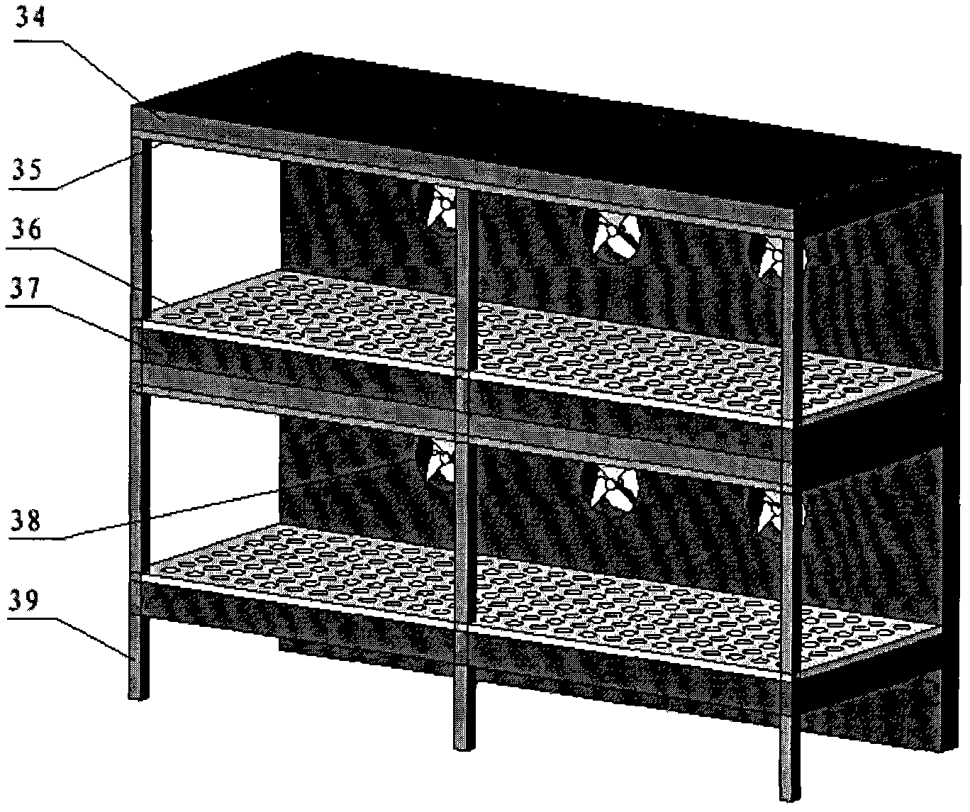 Plant cultivation system under environmental condition of controlled ecological life support system