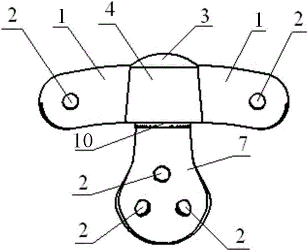 Bionic low-friction artificial atlanto-tooth joint