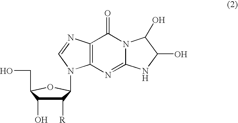 Method of preparing a guanosine-group compound and an intermediate thereof