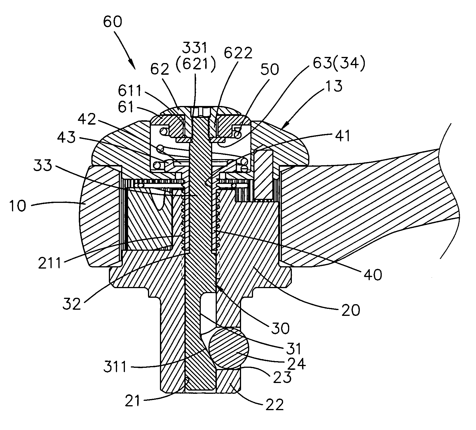 Ratchet wrench that can release socket rapidly