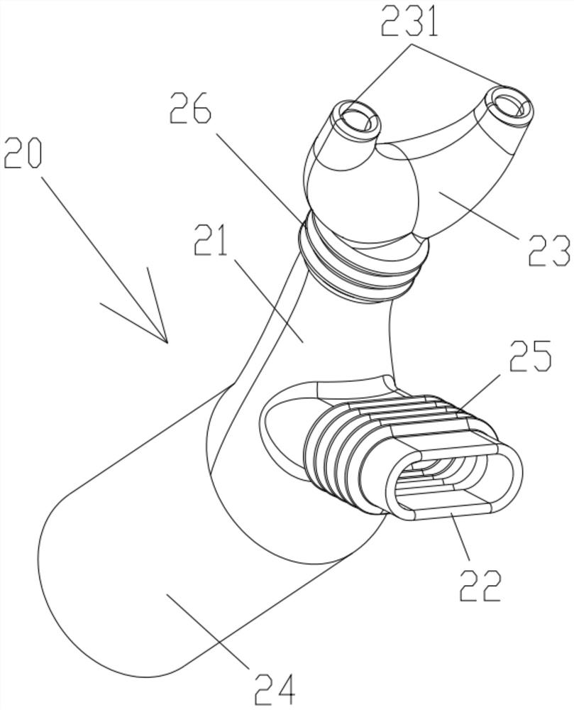 Gas suction device