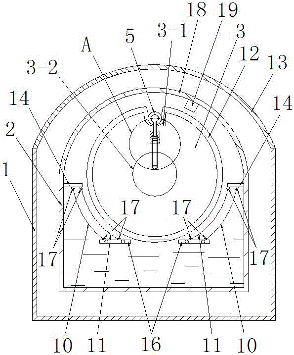 An electroforming device