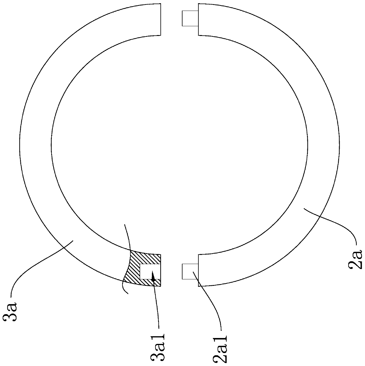 Fusion connection device of multi-core cable