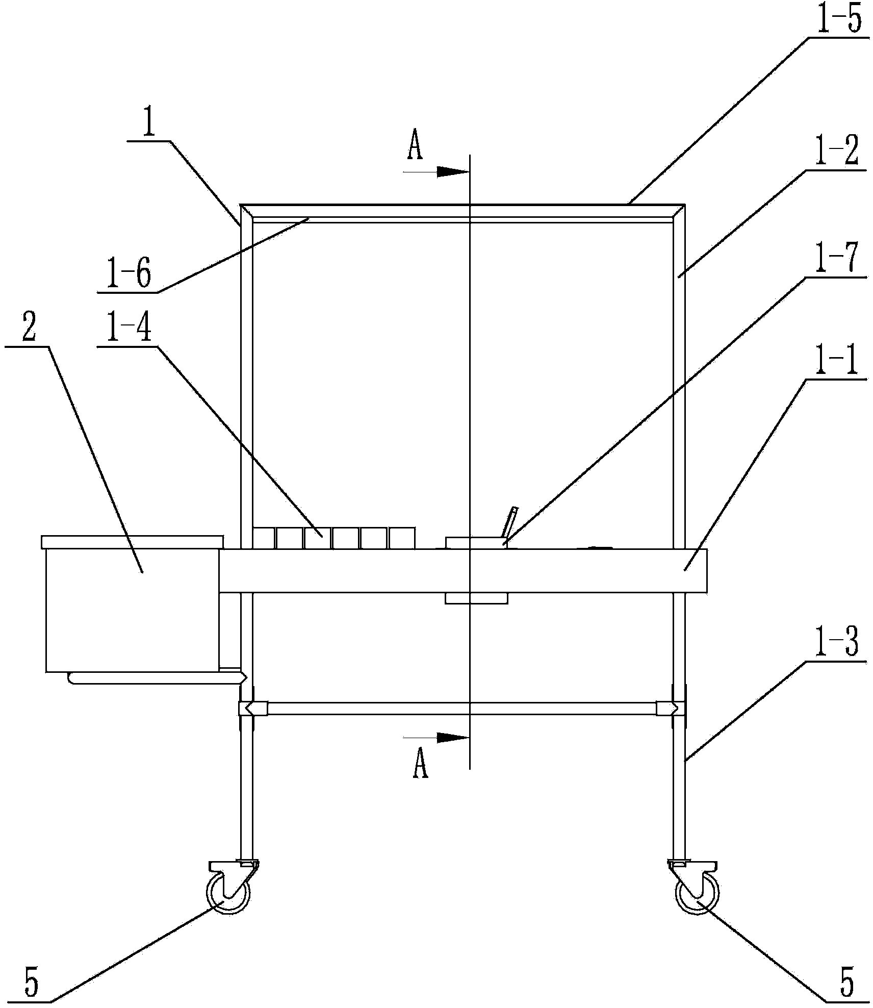 Multifunctional worktable for subsequent processing and classification of soles