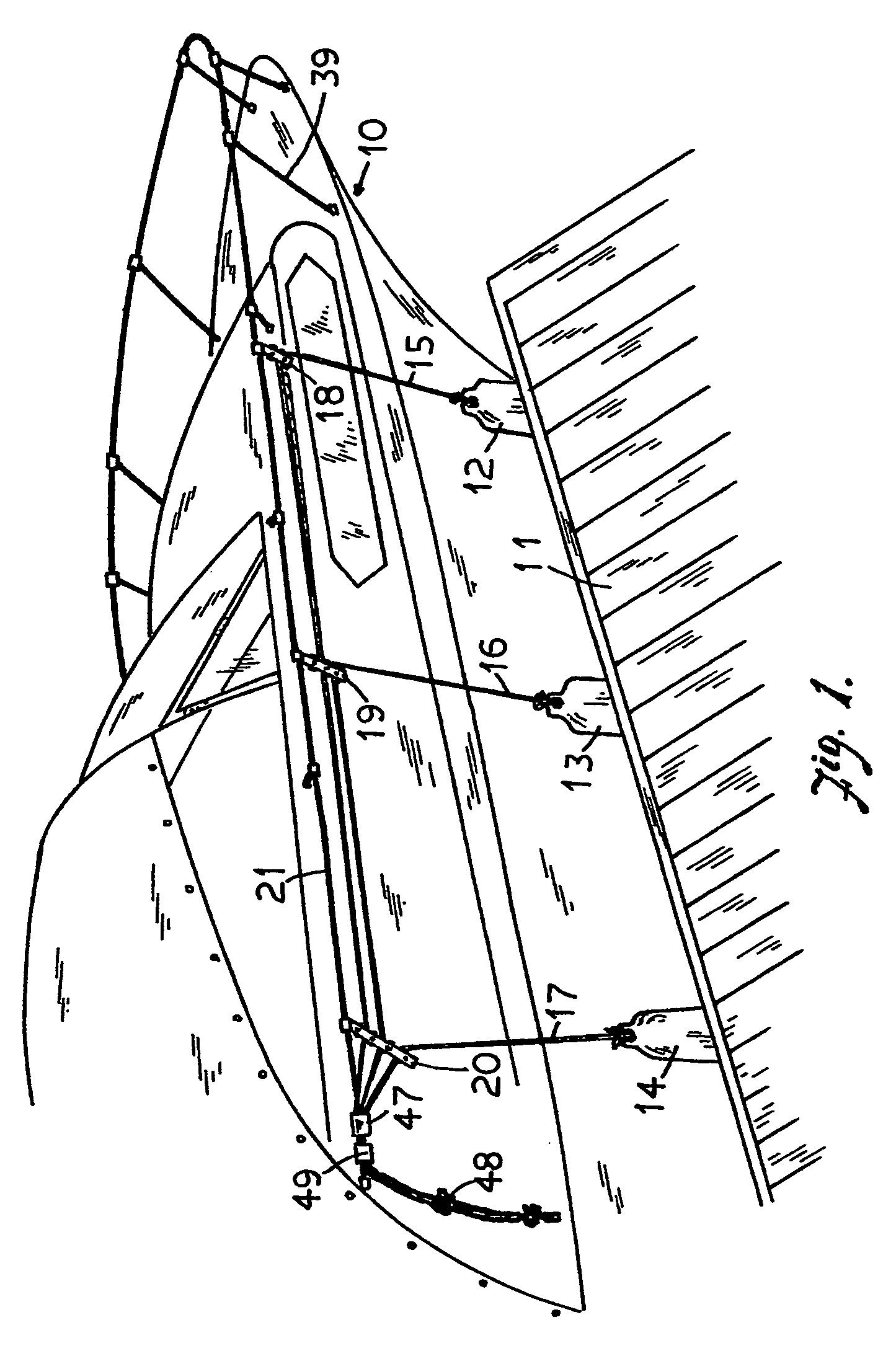 Adjustable boat fenders system