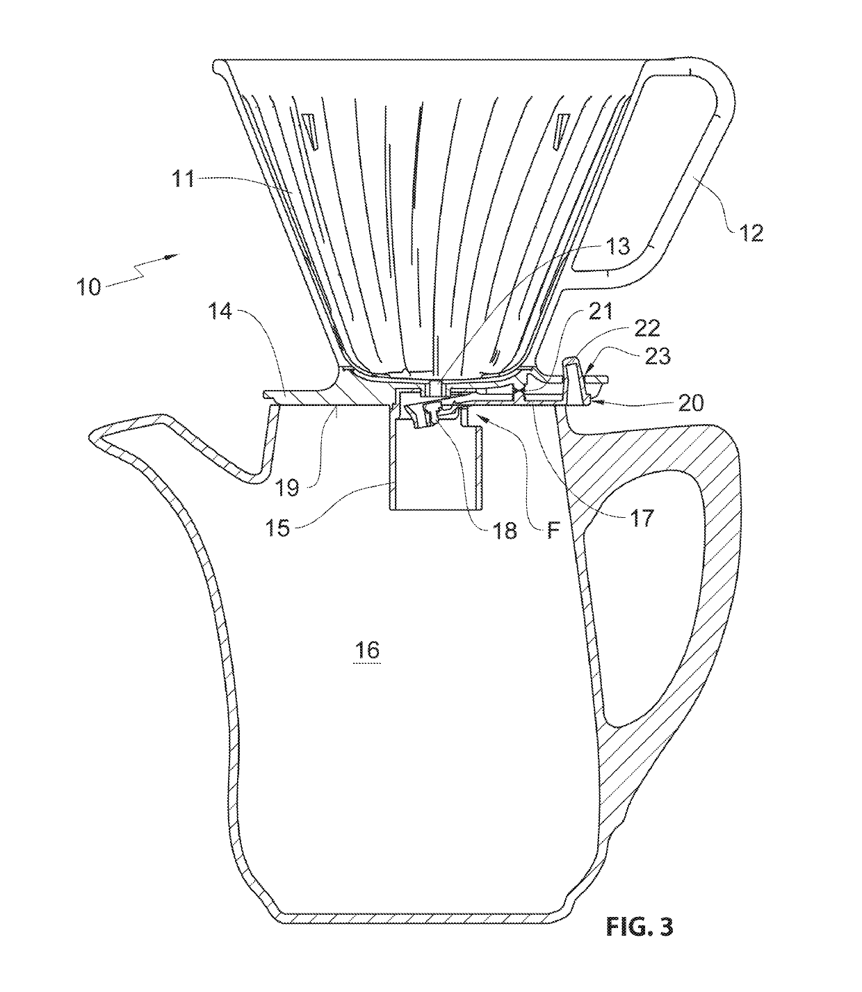 Coffee filter holder