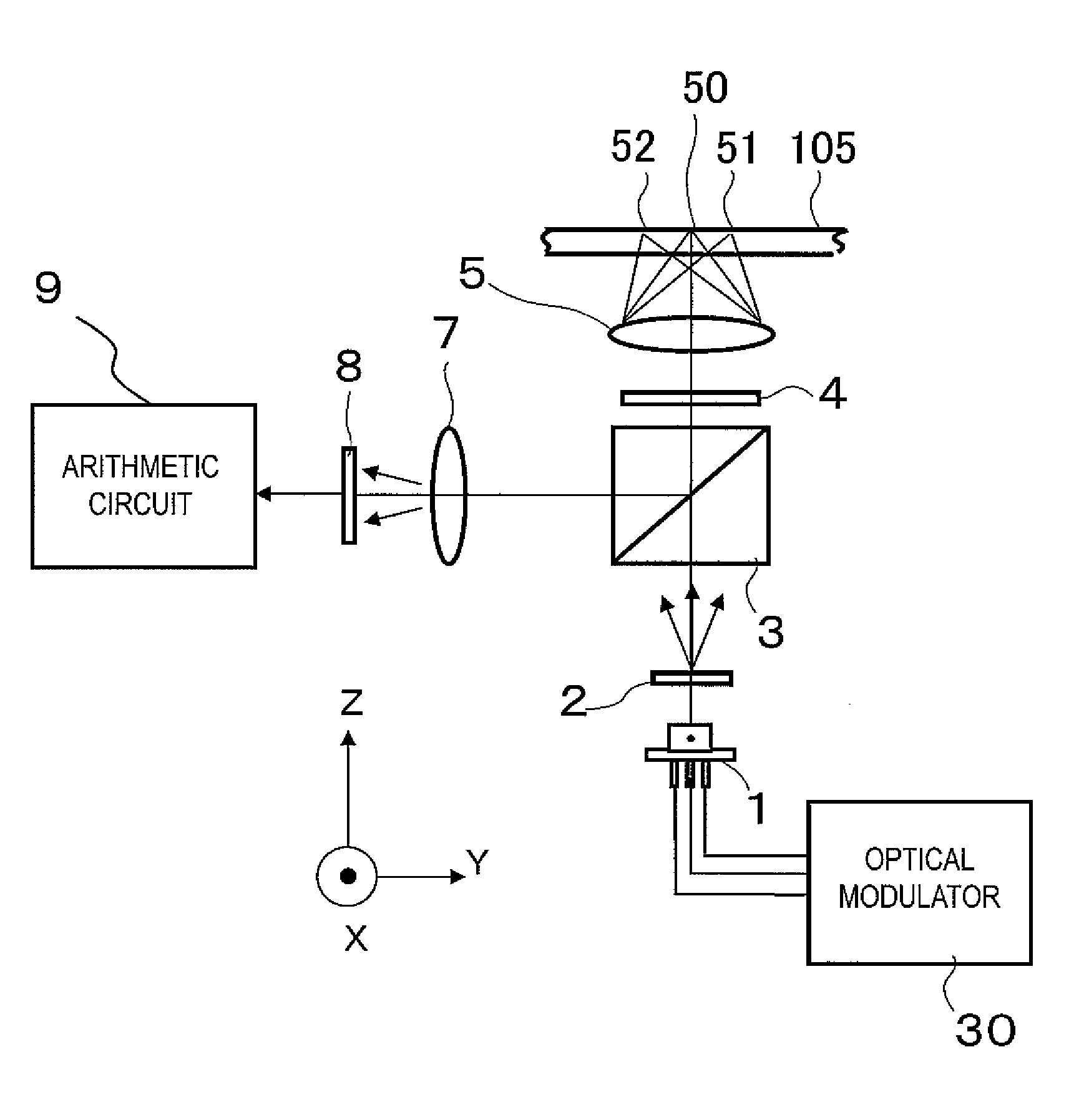 Optical pickup and optical read/write apparatus