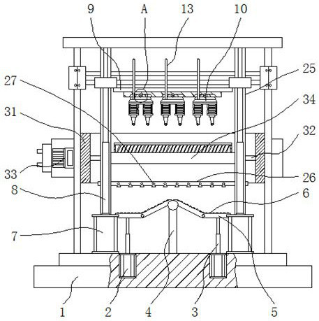 A multi-angle stack printing device for additive manufacturing