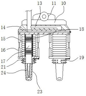 A multi-angle stack printing device for additive manufacturing