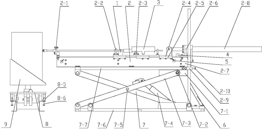 Comprehensive rock impacting breaking test stand