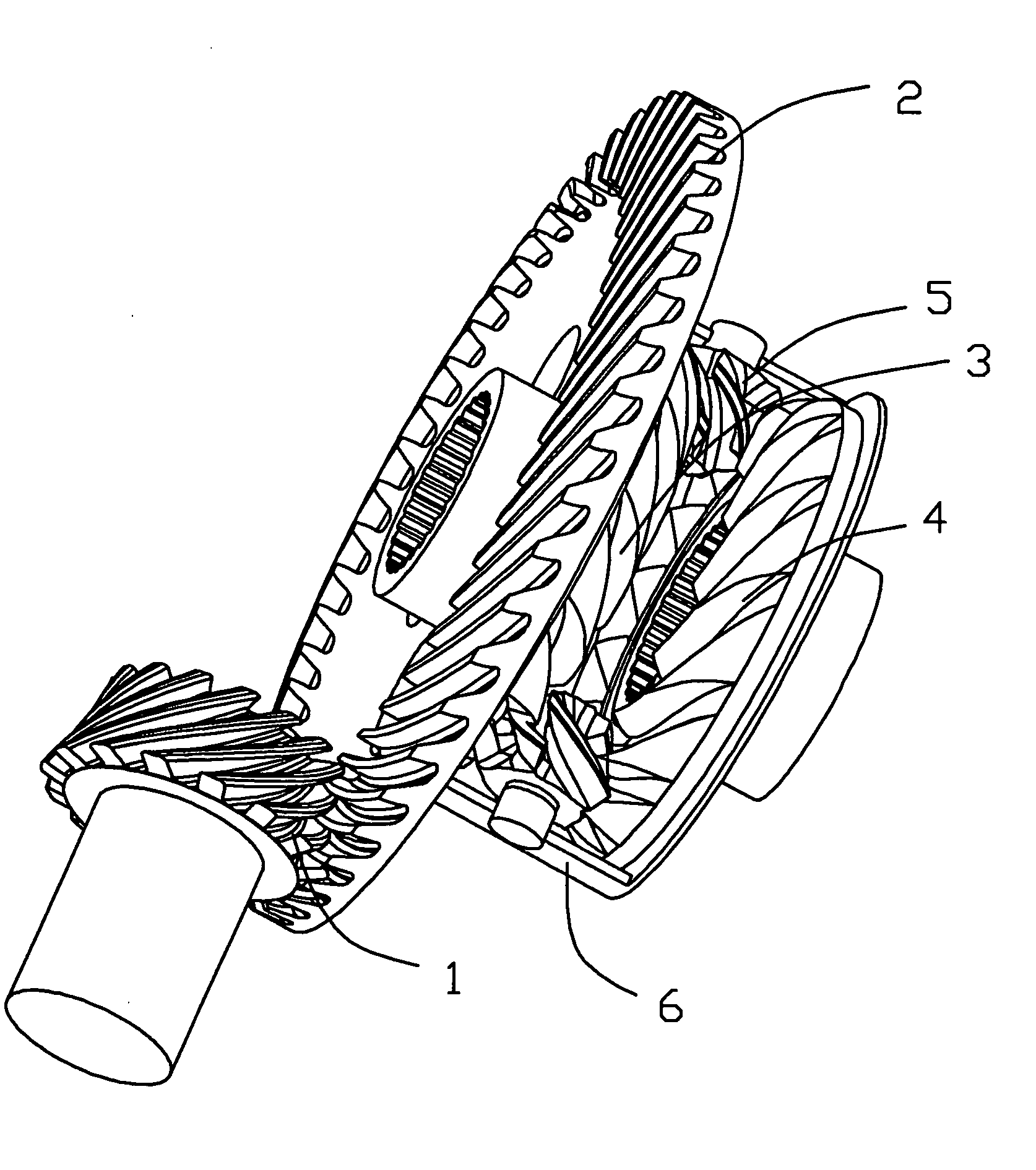 Drive axle assembly and differential