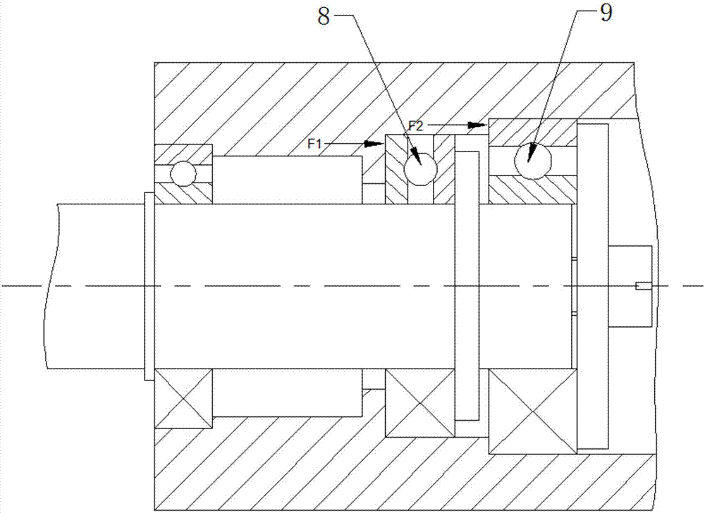 Full-service-life propeller hub structure