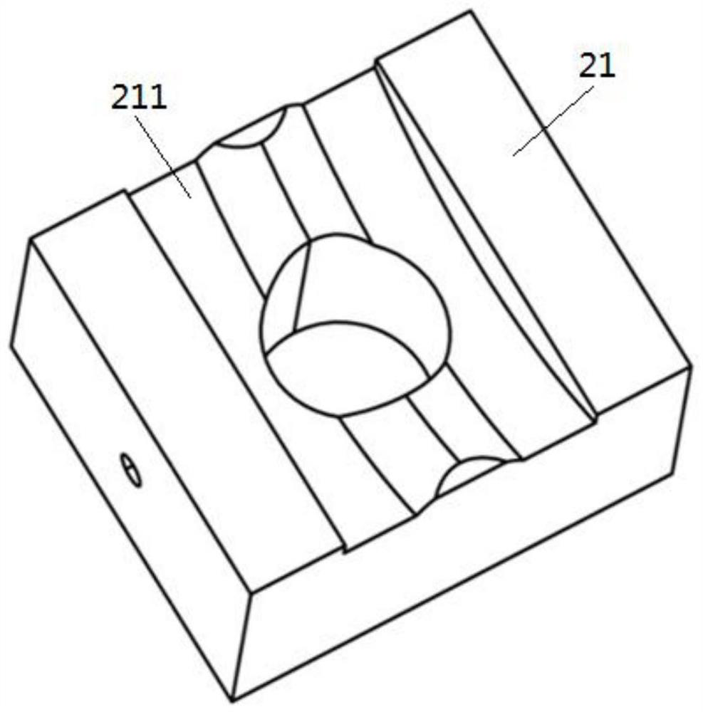 Aero-engine bearing inner ring electromagnetic composite field micro-nano targeted repairing device and device